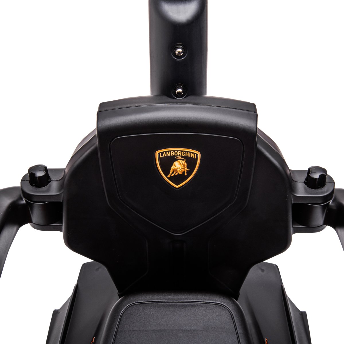 2 em 1 Carro Andador para Crianças 12-36 Meses Lamborghini Essenza SCV2, Carro Andador com Buzina, Guiador e Grade de Segurança Removível 86,5x40x89,5cm Branco e Preto - Image 5