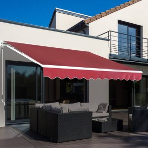 Toldo Alumínio em Rolo com Manivela 4×2.50mt – 4 cores