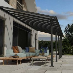 Cobertura para Terraço Olympia de Policarbonato Canopia