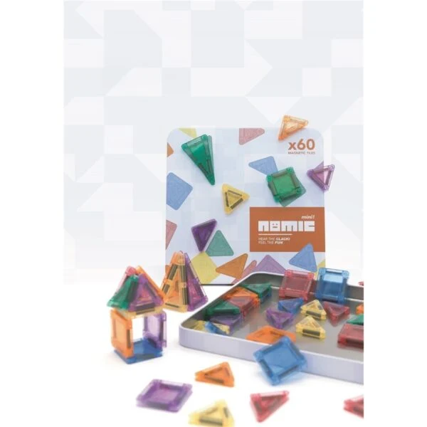Nomic Jogo Blocos Magnéticos Clack Mini 60pc